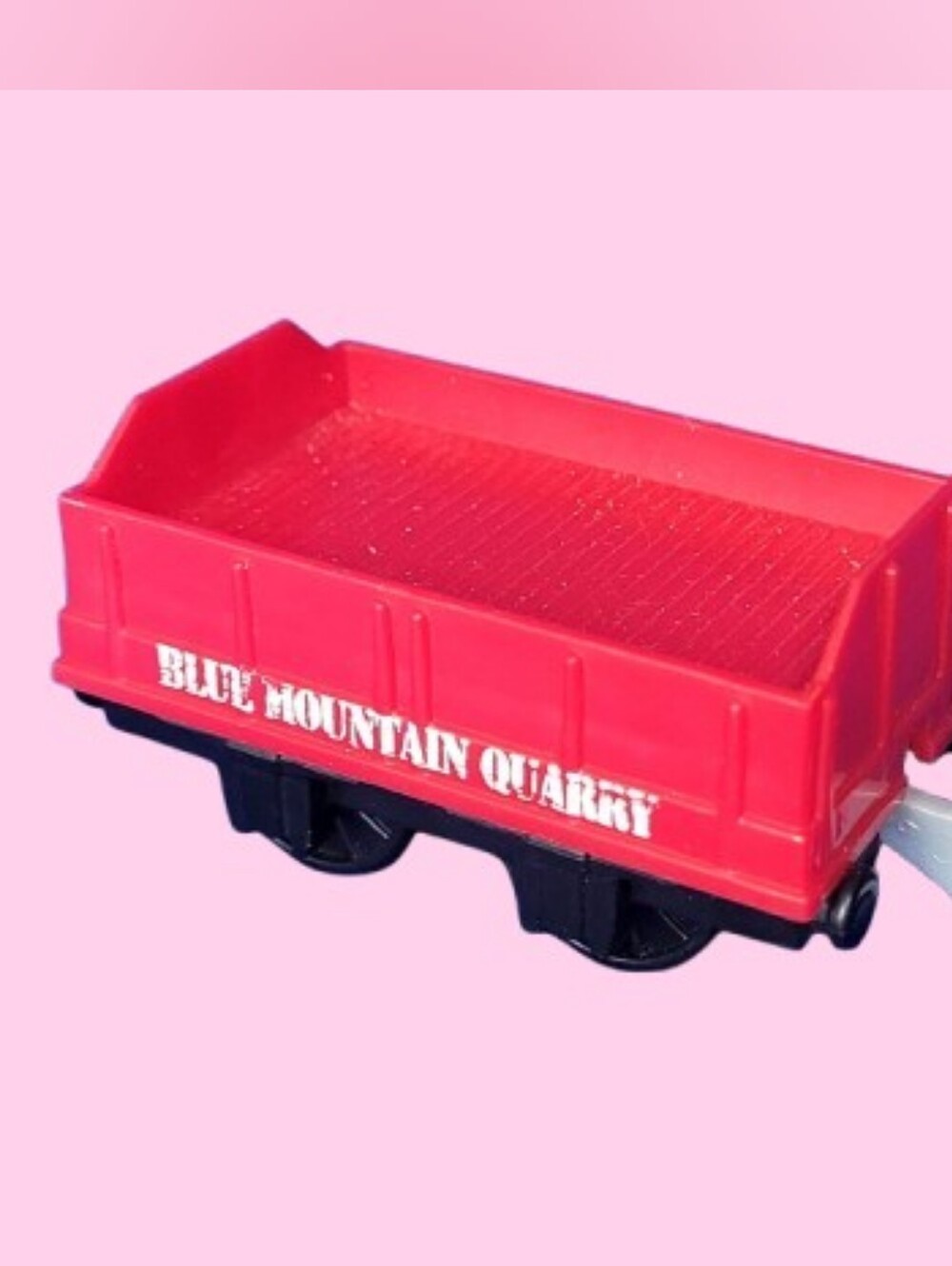 BMQ Blue Mountain Quarry Trackmaster train cargo car 🛤️ red gondola